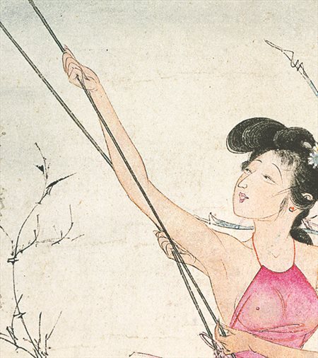 江达县-胡也佛的仕女画和最知名的金瓶梅秘戏图
